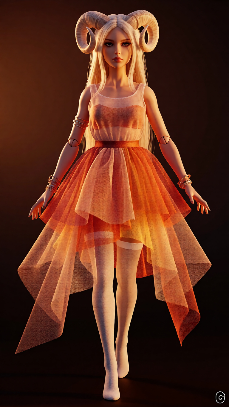 Close-up of layered tulle catching warm light with dynamic folds