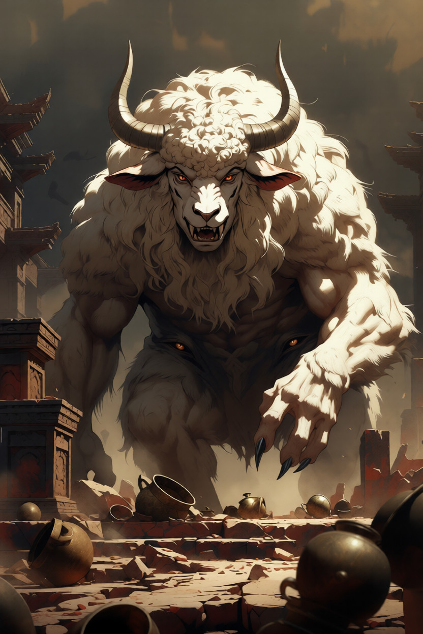 Taotie Devourer Poster Art 