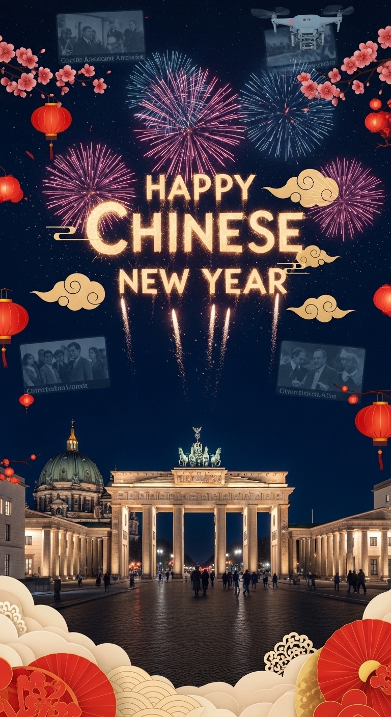 Modern Chinese New Year backdrop ideas for professional photo studios