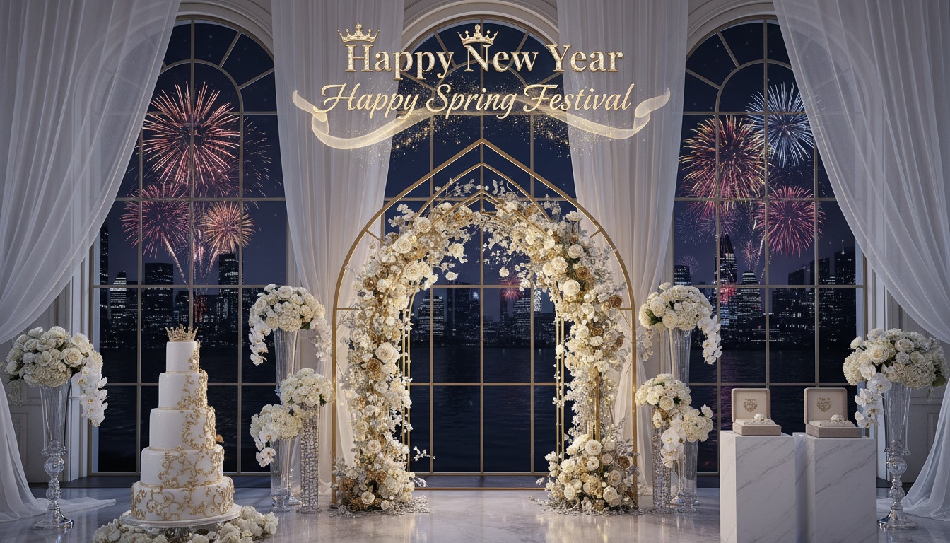 Classic British Luxury Wedding Photo Booth Backdrop with Vintage Carriage Theme – High-End Studio Setup Guide