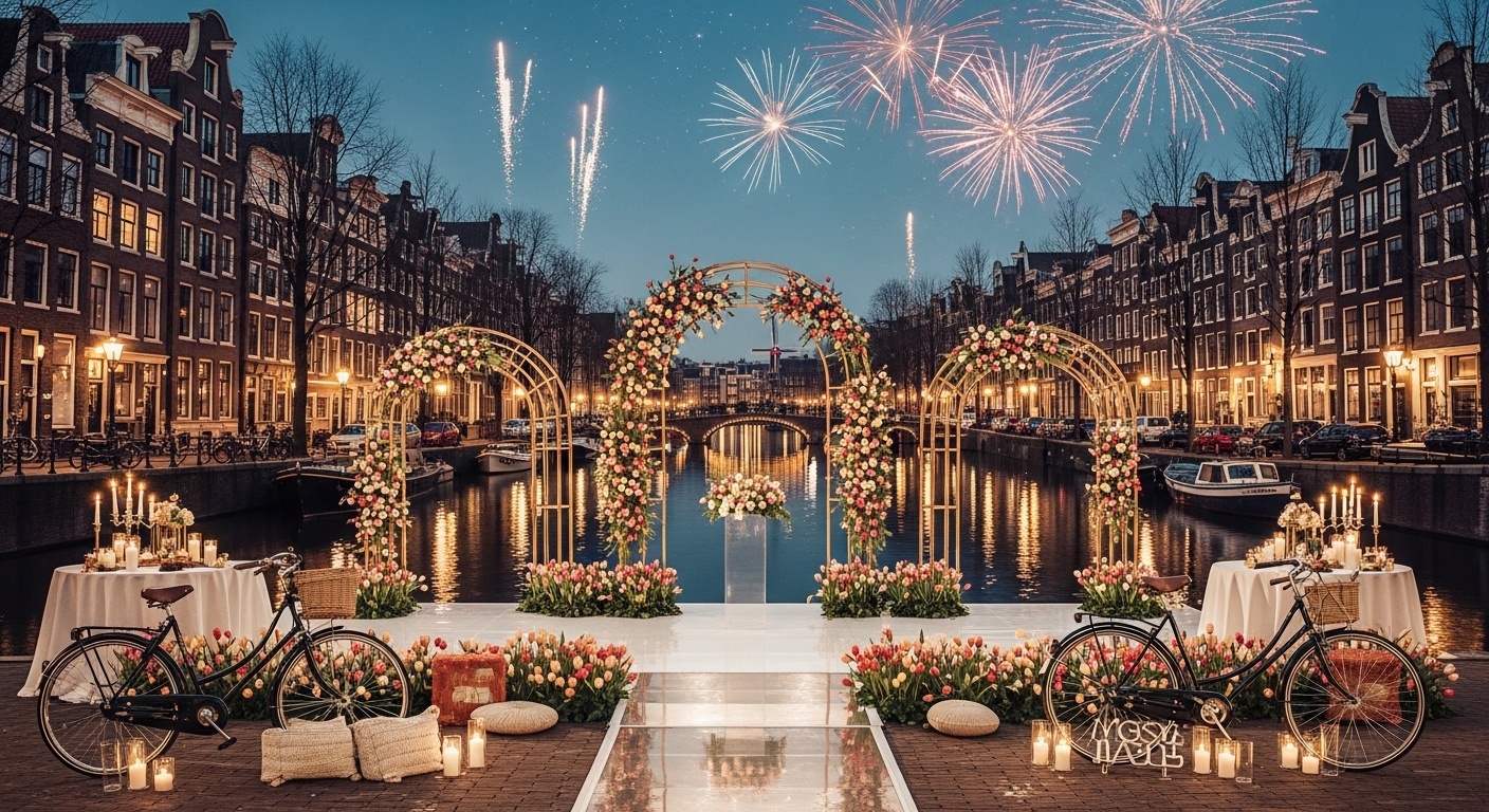 Cozy Reception and Ice Skating Elements Wedding Inspiration