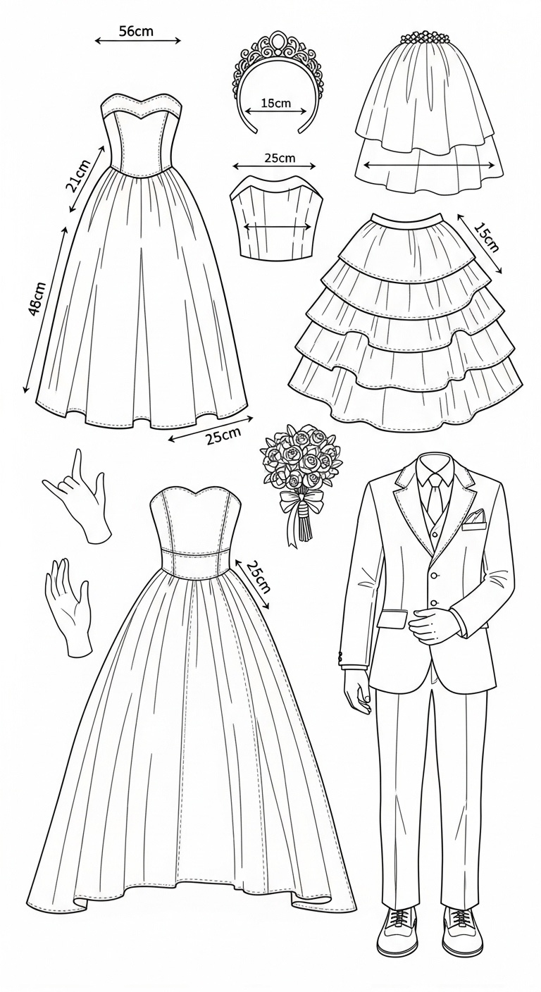 Diorama background with luxury hotel details, tiny tables, and subtle winter foliage Technical Blueprint